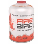 Газовый баллон Fire Bird резьбовой 450 г