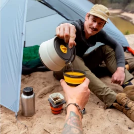 Набір посуду Sea To Summit Frontier UL Collapsible Kettle Cook Set w/Sack 1P
