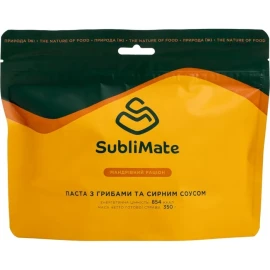 Паста SubliMate з грибами та сирним соусом