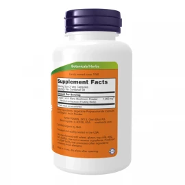 Їжовик гребінчастий Now Foods Lion's Mane 500 mg - 60 vcaps