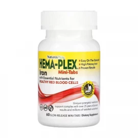 Комплекс для здоров'я крові Nature's Plus Hema-Plex - 60 mini-tabs