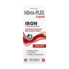 Комплекс для здоров'я крові Nature's Plus Hema-Plex® Liquid Iron - 250 ml