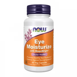 Комплекс для здоровья глаз Now Foods Eye Moisturize with MaquiBright® - 60 vcaps