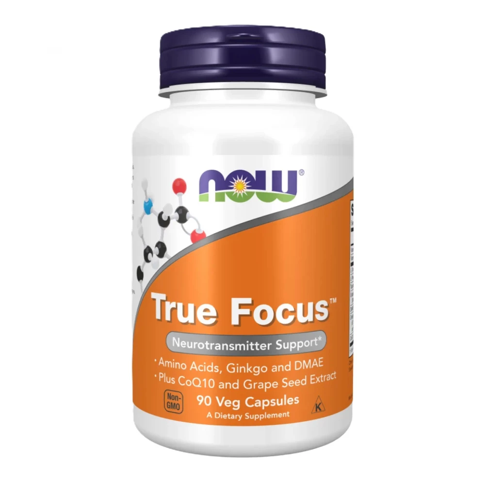 Комплекс для концентрации внимания Now Foods True Focus - 90 vcaps