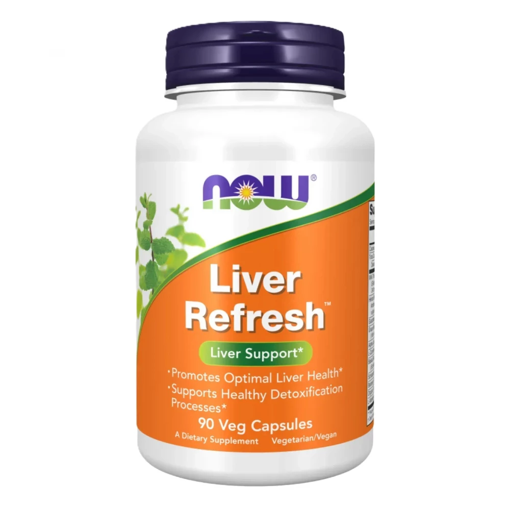 Комплекс для підтримки печінки Now Foods Liver Refresh - 90 vcaps