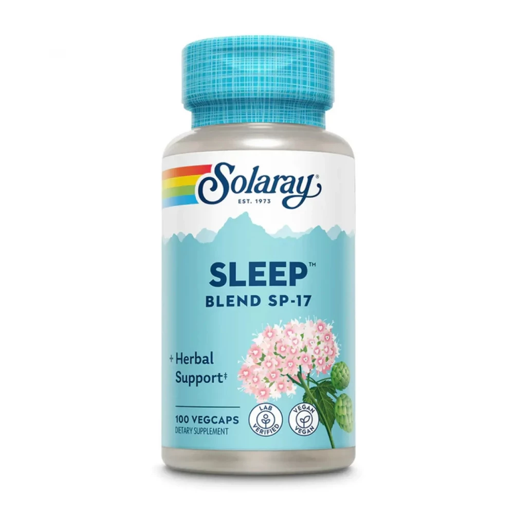 Комплекс для сна Solaray Sleep Blend SP-17 - 100 vcaps