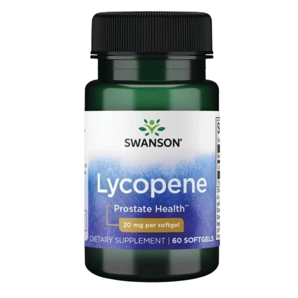 Лікопін Swanson Lycopene 20 mg - 60 softgel