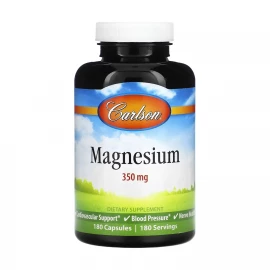 Магній Carlson Laboratories Magnesium 350 mg - 180 caps