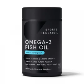 Омега-3 Sport Research Omega-3 Fish Oil Alaska Pollock 1250 mg - 90 softgels