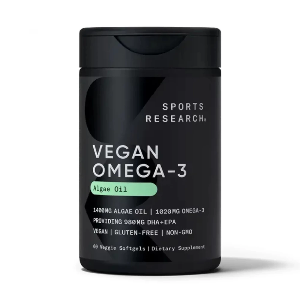 Омега-3 Sport Research Vegan Omega-3 1400 mg - 60 softgels