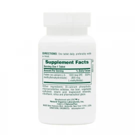 Фолієва кислота Nature's Plus Folic Acid 800 mcg - 90 tabs