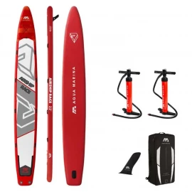 SUP Доска Aqua Marina Airship-Team Race iSUP, 6.7 m / 21 cm