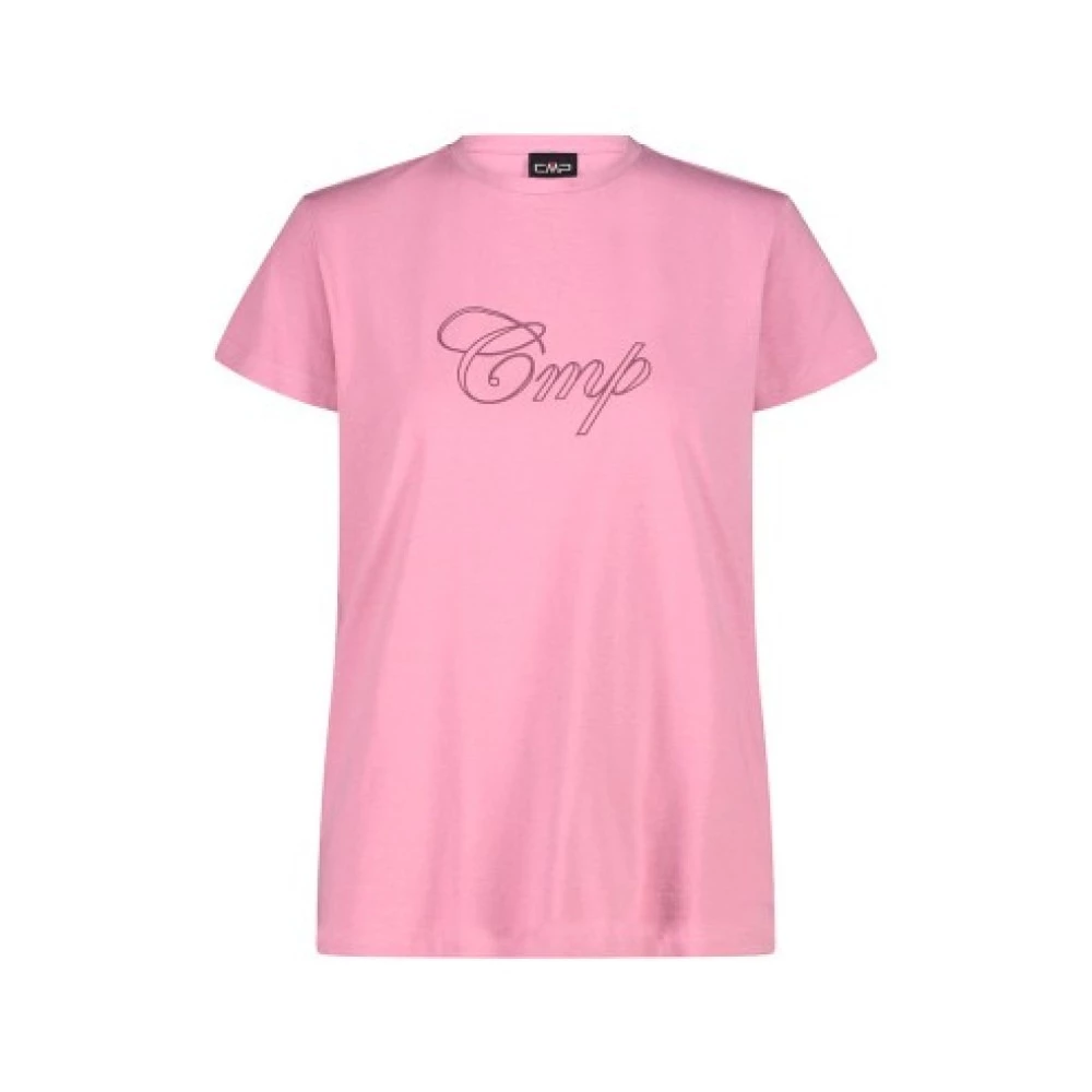 Футболка CMP Women's Stretch Cotton T-Shirt with Logo