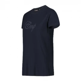 Футболка CMP Women's Stretch Cotton T-Shirt with Logo