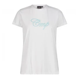 Футболка CMP Women's Stretch Cotton T-Shirt with Logo