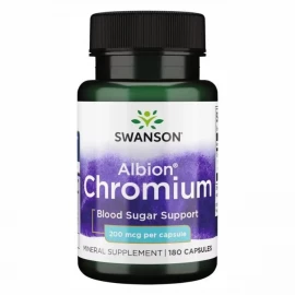 Хром Swanson Chelated Chromium 200 mcg - 180 caps
