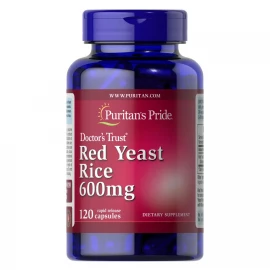 Червоний дріжджовий рис Puritans Pride Red Yeast Rice 600 mg - 120 Capsules