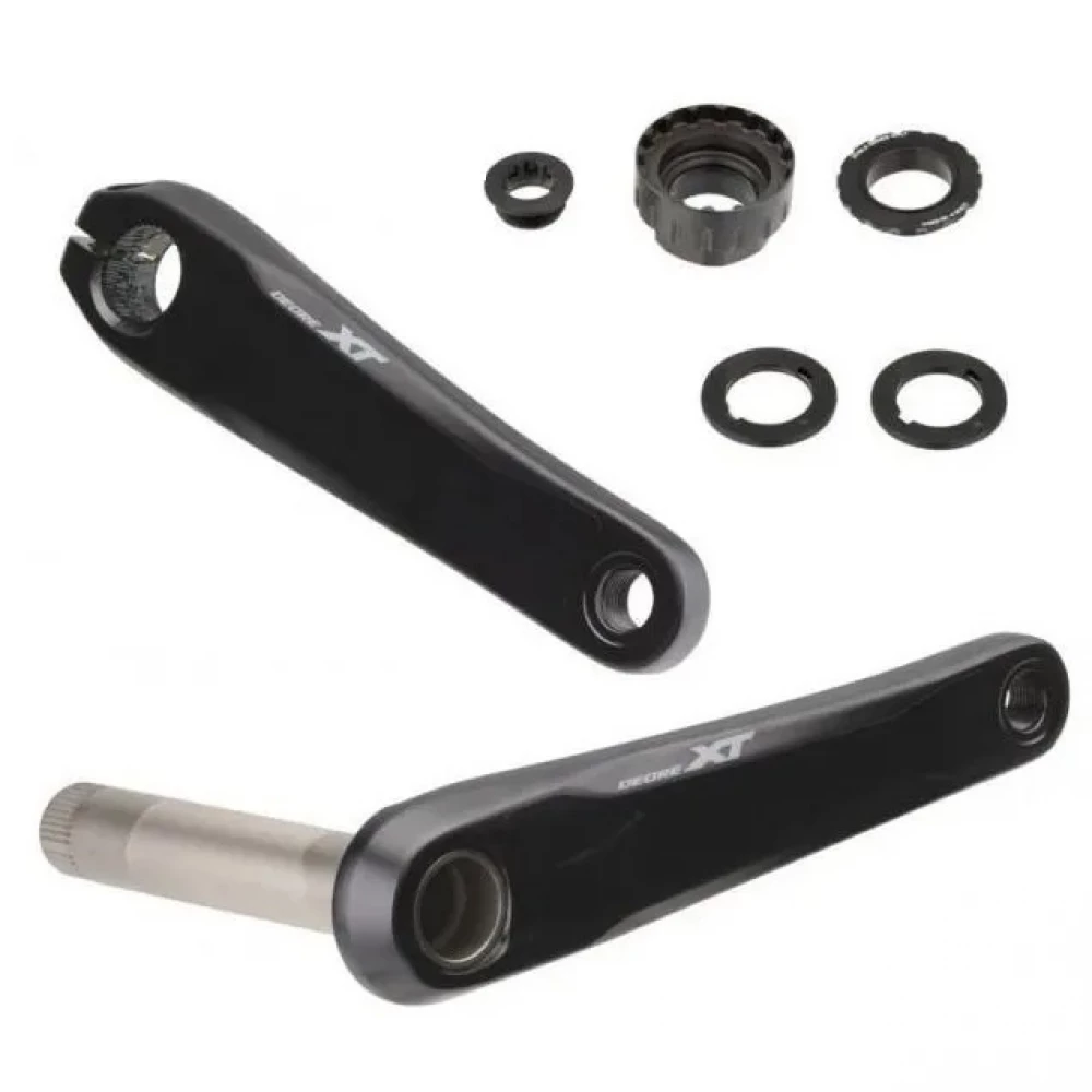 Шатуни Shimano FC-M8100-1 DEORE XT, Hollowtech II 170 мм без зірки, CL-52 мм без каретки