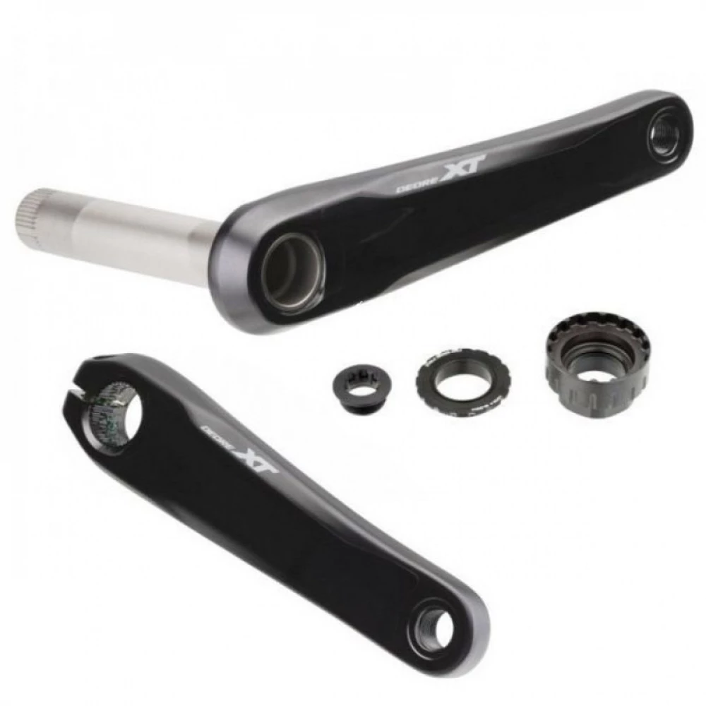 Шатуни Shimano FC-M8100-1 DEORE XT, Hollowtech II 175 мм без зірки, CL-52 мм без каретки