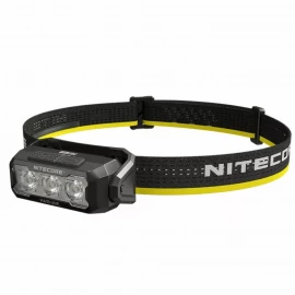 Фонарь налобный Nitecore HA15 UHE (White-Red Led, 400 люмен, 9 режимів, 1xAA/1x14500)