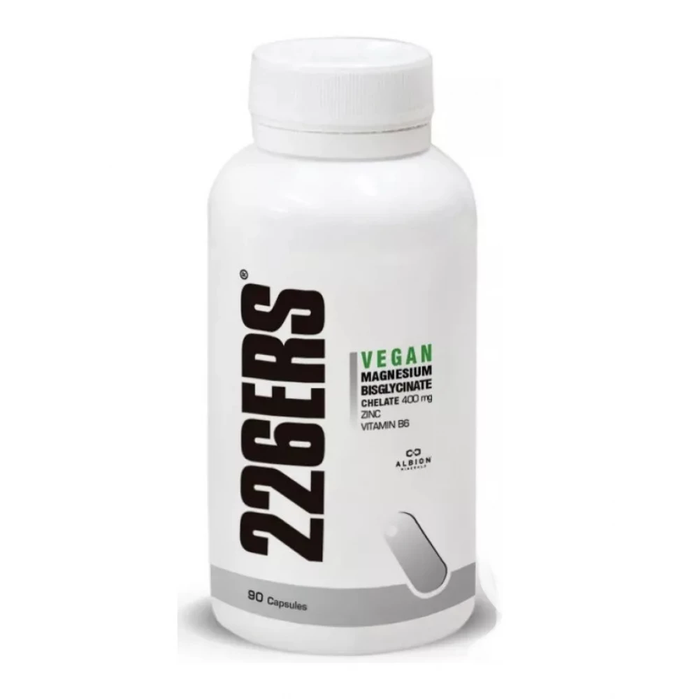 Бісгліцинат магнію 226ERS Vegan Magnesium Bisglycinate 90 кап/уп