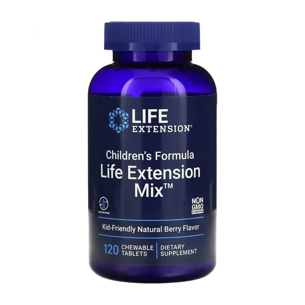 Вітаміни Life Extension Children's Formula Life Extension Mix - 120 chewable tabs