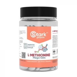 L-метіонін Stark Pharm L-Methionine 500 mg - 120 caps