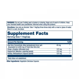 Алоэ вера Solaray Super Aloe Vera Gel 8000 mg - 100 vcaps