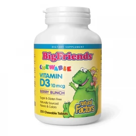 Вітаміни Natural Factors Vitamin D3 10 mcg (400 IU) - 250 tabs