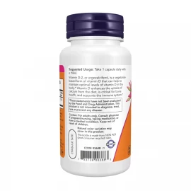 Витамины Now Foods Vitamin D 1000 IU Dry - 120 vcaps