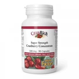 Екстракт журавлини Natural Factors CranRich 500 mg - 90 caps