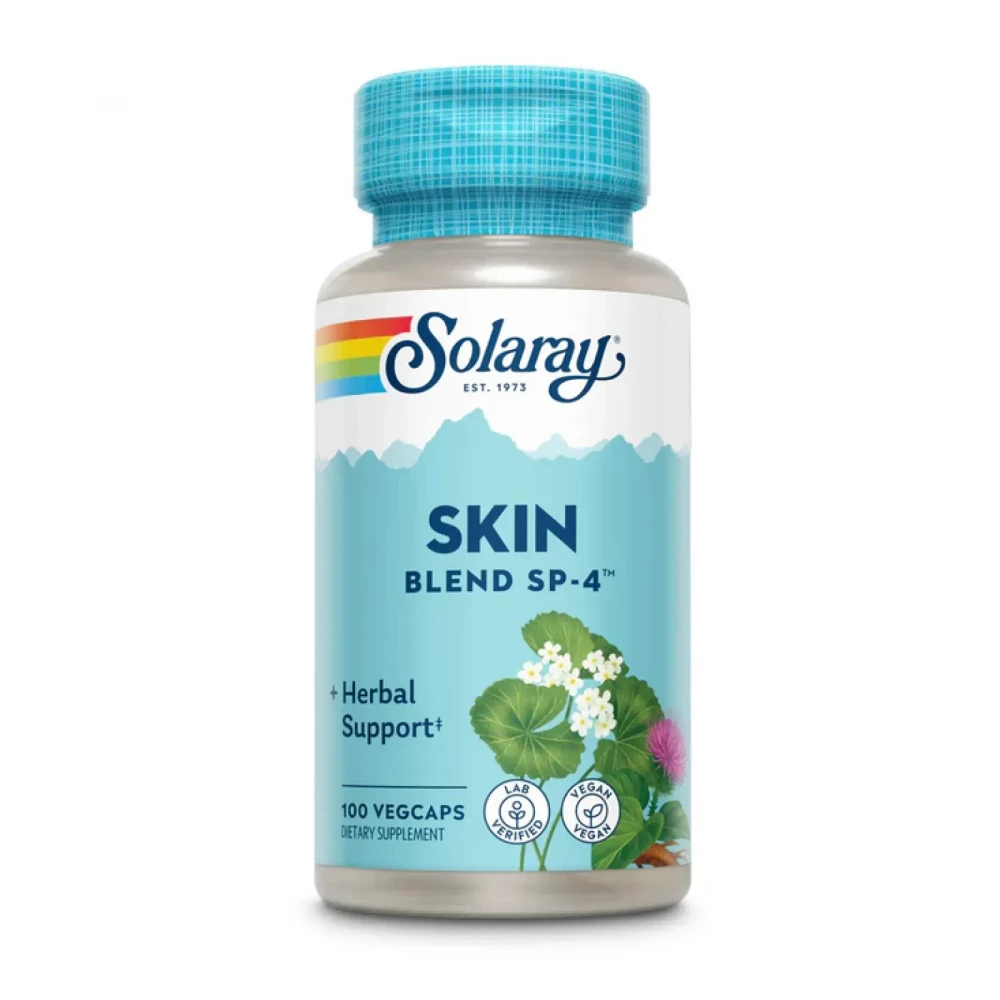 Комплекс для кожи Solaray Skin Blend SP-4 - 100 vcaps
