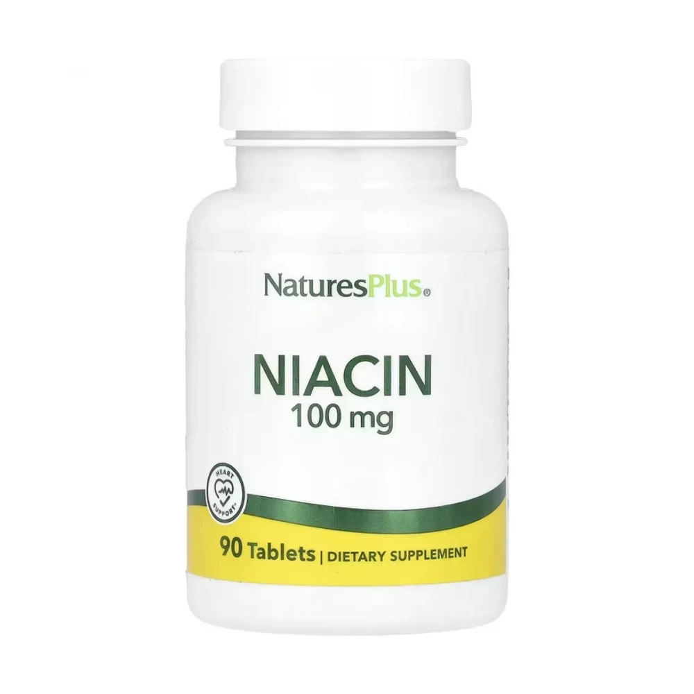 Ниацин Nature's Plus Niacin 100 mg - 90 tabs