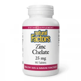Цитрат цинку Natural Factors Zinc Chelate 25 mg - 90 tabs