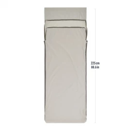 Вкладиш в спальник Sea To Summit Silk Blend Sleeping Bag Liner (Rectnglr Pillow Sleeve, Mnstrck Gr)
