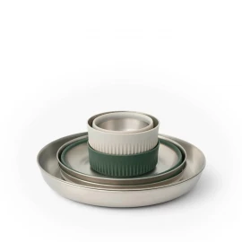 Набор посуды Sea To Summit Detour Stainless Steel Collapsible Dinnerware Set