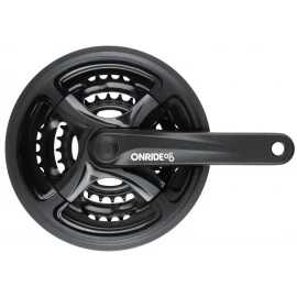 Шатуни Onride Trio 840P, під квадрат, 170 мм, 28-38-48T, на 8/7/6 шв