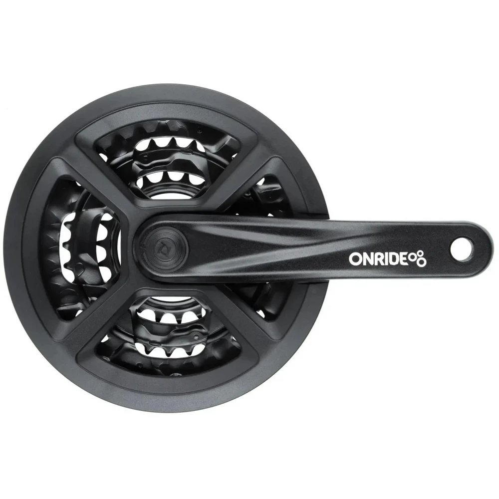 Шатуни Onride Trio 910P, під квадрат, 170 мм, 22-32-44T, на 9 шв
