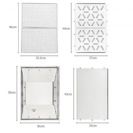 Гриль портативный Naturehike Picnic BBQ Grill NH20CJ006, L