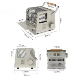 Міні обігрівач Naturehike CNK2300CW018 касетний