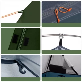 Намет Naturehike Cycling 1 NH18A095-D, 210T одномісний з футпринтом