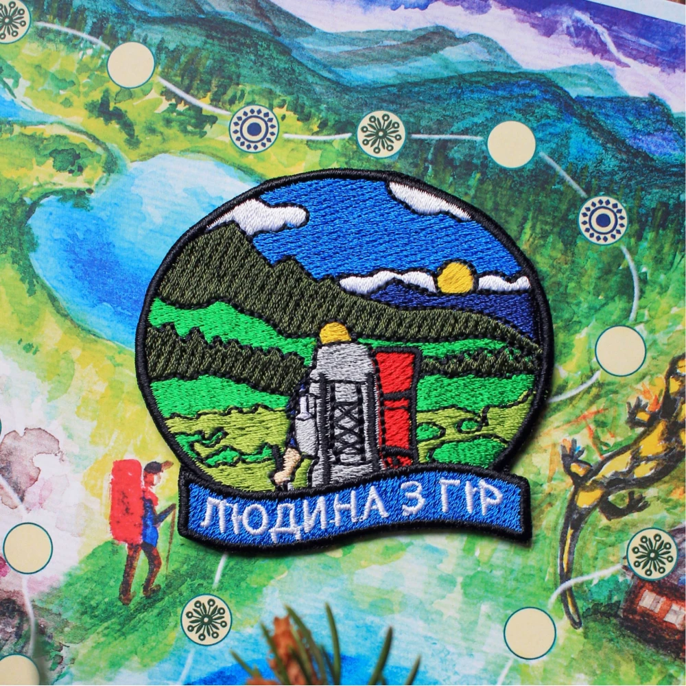 Нашивка Three Bananas "Людина з гір"