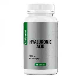 Гіалуронова кислота Sporter Hyaluronic Acid 100 мг - 60 капс