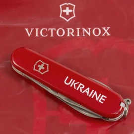 Ніж Victorinox Spartan Ukraine напис