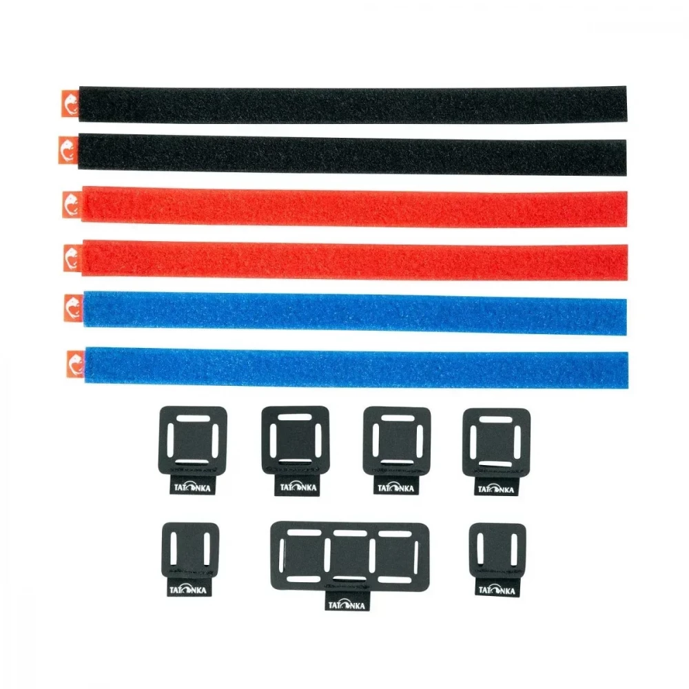 Стяжки-липучки Tatonka Loop Strap & Patch Set набір
