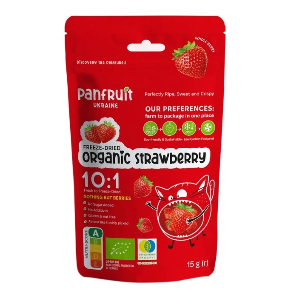 Клубника Panfruit целая 15 г