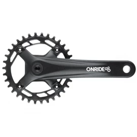 Шатуны Onride Solo 1110, под квадрат, 170 мм, 34T, BCD 104 мм, на 11/10/9 ск.