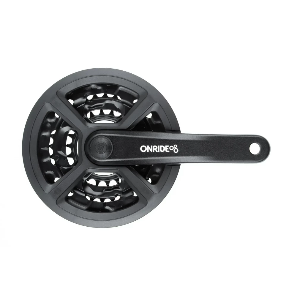 Шатуни Onride Trio 810P, під квадрат, 170мм, 22-32-42T, на 8/7/6 шв. (конверт)