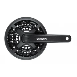 Шатуни Onride Trio 830P, під квадрат, 170мм, 22-32-42T, на 8/7/6 шв. (конверт)