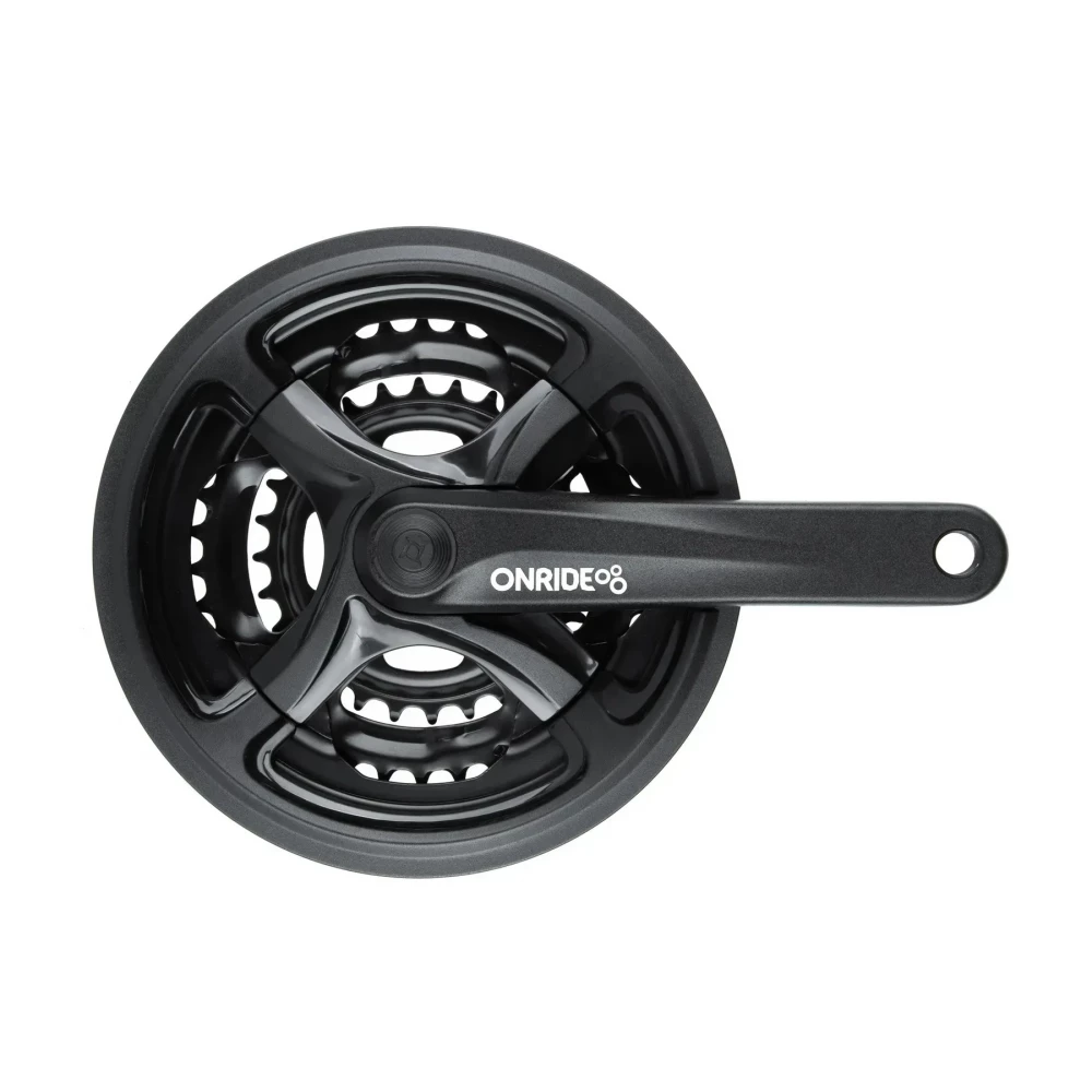 Шатуни Onride Trio 840P, під квадрат, 170мм, 28-38-48T, на 8/7/6 шв. (конверт)